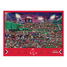 Officially Licensed MLB Joe Journeyman Jigsaw Puzzle - Boston Red Sox