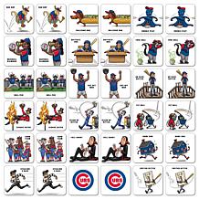 Officially Licensed MLB Licensed Memory Match Game - Chicago Cubs