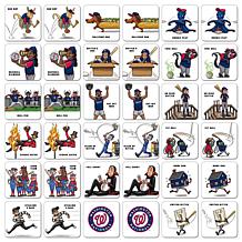 Officially Licensed MLB Licensed Memory Match Game - Washington