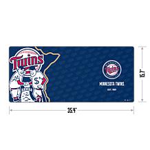 Officially Licensed MLB Logo Series Desk Pad - Minnesota Twins