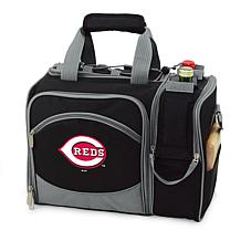 Officially Licensed MLB Malibu Picnic Basket Cooler - Cincinnati