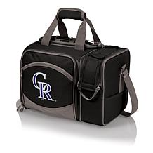 Officially Licensed MLB Malibu Picnic Basket Cooler - Colorado