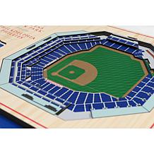 Officially Licensed MLB Phillies 5-Layer StadiumViews 3-D Wall Art