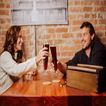 Officially Licensed MLB Pilsner Beer Glass Gift Set - White Sox 