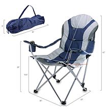 Officially Licensed MLB Reclining Camp Chair - Seattle Mariners