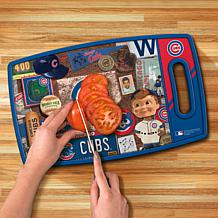 Officially Licensed MLB Retro Series Cutting Board - Chicago Cubs