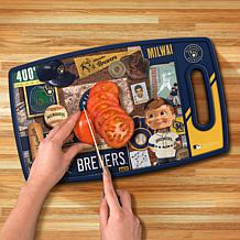 Officially Licensed MLB Retro Series Cutting Board - Milwaukee Brewers