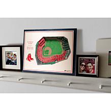 Officially Licensed MLB StadiumView 3D Wall Art - Boston Red Sox