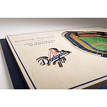Officially Licensed MLB StadiumViews 3D Wall Art - Los Angeles Dodgers