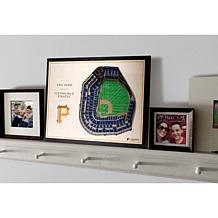 Officially Licensed MLB StadiumViews 3D Wall Art - Pittsburgh Pirates