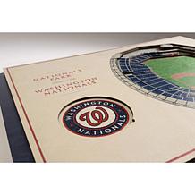 Officially Licensed MLB StadiumViews 3D Wall Art- Washington Nationals