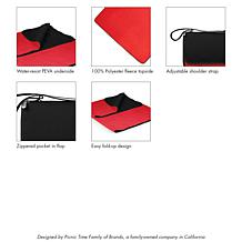 Officially Licensed MLB Tote Outdoor Picnic Blanket -
 Cincinnati Reds