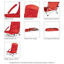 Officially Licensed MLB Tranquility Portable Beach Chair - Texas