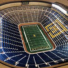 Officially Licensed NCAA 25-Layer StadiumViews End Table - Michigan