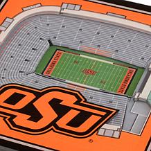 Officially Licensed NCAA 3-D Stadium Views Coaster Set- Oklahoma State