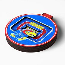 Officially Licensed NCAA 3D StadiumView Ornament 2-pack - Kansas