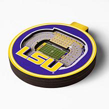 Officially Licensed NCAA 3D StadiumView Ornament 2-pack - LSU