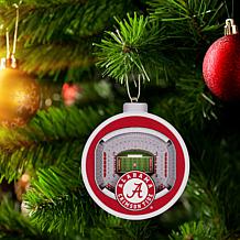 Officially Licensed NCAA 3D StadiumView Ornament 2-pack - Alabama