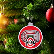 Officially Licensed NCAA 3D StadiumView Ornament 2-pack - Ohio State