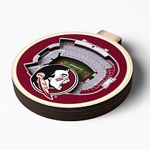 Officially Licensed NCAA 3D StadiumView Ornament 2-pack-Florida State 