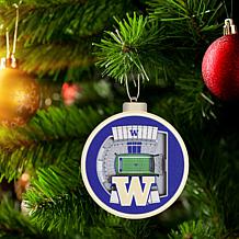Officially Licensed NCAA 3D StadiumView Ornament 2-pack - Washington