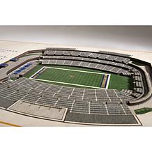 Officially Licensed NCAA 5-Layer StadiumViews 3D Art - Mountaineers 