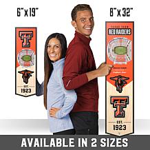 Officially Licensed NCAA 6" x 19" 3D Stadium Banner - Raiders