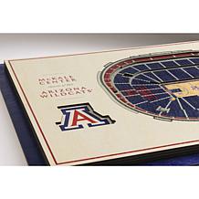 Officially Licensed NCAA Arizona Wildcats 3D Wall Art -Arizona Stadium