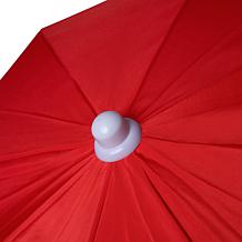 Officially Licensed NCAA Arkansas 5.5' Portable Beach Umbrella, Red