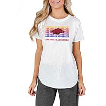 Officially Licensed NCAA Arkansas Gable Ladies' Crew Neck Top