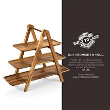 Officially Licensed NCAA Arkansas Razorbacks 3-Tiered Serving Ladder