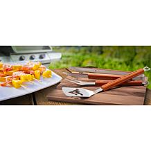 Officially-licensed NCAA Classic 3-Piece BBQ Set - WV Mountaineers  