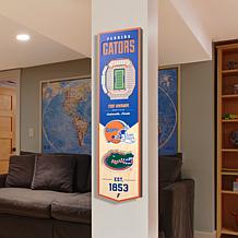 Officially Licensed NCAA Florida Gators 3D Stadium Banner