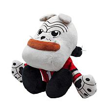 Officially Licensed NCAA Georgia Bulldogs Kuricha Mascot Plush Figure