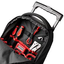 Officially Licensed NCAA Kansas Jayhawks 18" Wheeled Tool Bag