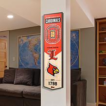 Officially Licensed NCAA Louisville Cardinals 3D Stadium Banner