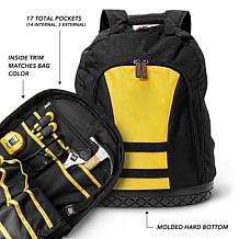 Officially Licensed NCAA LSU Tigers 18" Premium Backpack Tool bag
