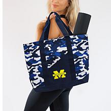 Officially Licensed NCAA Michigan Wolverines Super-Duty Camo Tote
