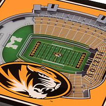 Officially Licensed NCAA Missouri Tigers 3-D StadiumViews Coaster Set