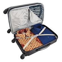 Officially Licensed NCAA MS State Bulldogs 21" Carry-On 2-Tone Spinner