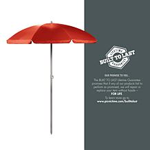Officially Licensed NCAA NC State 5.5' Portable Beach Umbrella, Red