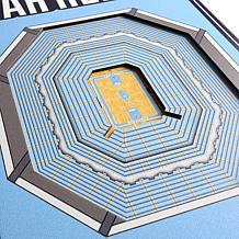 Officially Licensed NCAA North Carolina Tar Heels 3D Stadium Banner