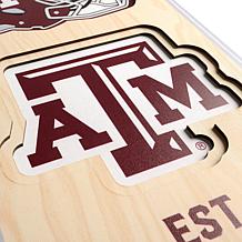 Officially Licensed NCAA Texas A&M Aggies 3D Stadium Banner