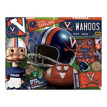 Officially Licensed NCAA Virginia Cavaliers Retro 500-Piece Puzzle