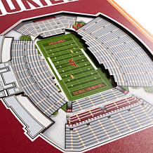 Officially Licensed NCAA Virginia Tech Hokies 3D Stadium Banner