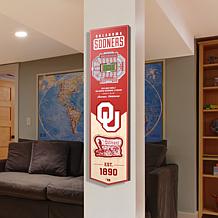 Officially Licensed NFL 25-Layer StadiumViews 3D Wall Art - Sooners 