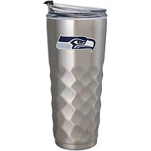 Officially Licensed NFL 32oz. Diamond Tumbler - Seattle Seahawks 