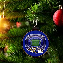 Officially Licensed NFL 3D StadiumView Ornament 2-pack - Baltimore