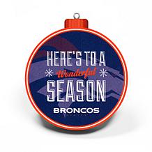 Officially Licensed NFL 3D StadiumView Ornament 2-pack - Denver