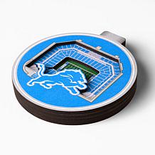 Officially Licensed NFL 3D StadiumView Ornament 2-pack - Detroit
